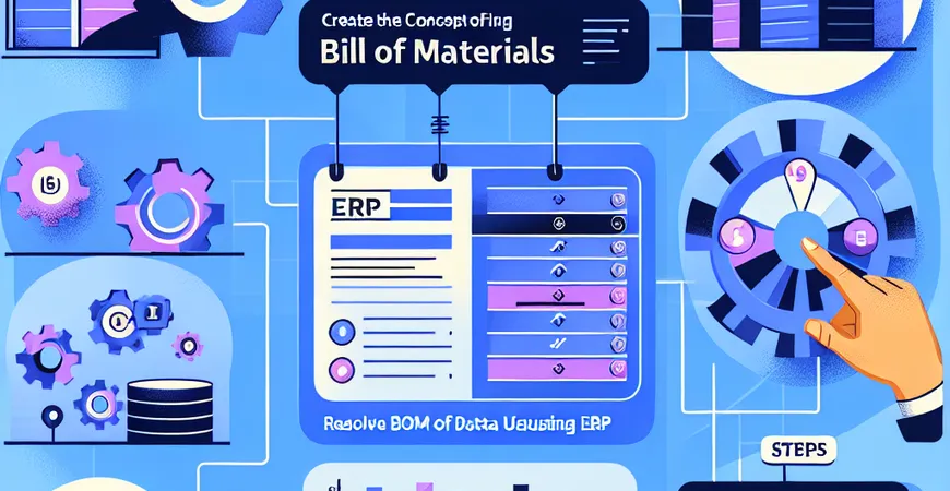 BOM表不准确，还敢用ERP生产？六步教你借助ERP搞清BOM数据难题！